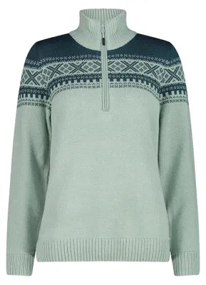 Produktbild von Woman Fleece Sweat Knitted jade (E421) 48