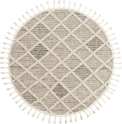 Produktbild von Conceptum Hypnose, Bukle 1411 - Cream, Teppich, Creme, 160 x 160 cm