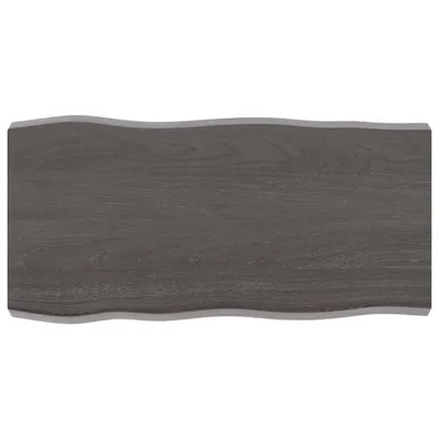 Immagine prodotto di Piano tavolo vidaXL 80x40x(2-6) cm in legno massello trattato con bordi grezzi