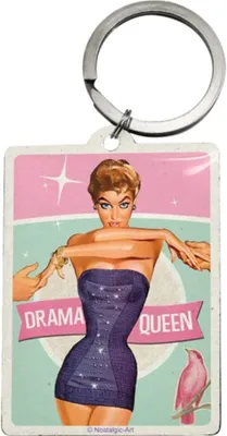 Obrázek produktu pro Nostalgic-Art - Přívěsek na klíče - Say It 50's - Drama Queen
