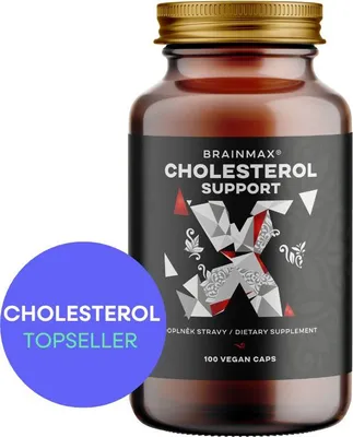 Immagine prodotto di BrainMax Cholesterol Support, Supporto per il colesterolo, 100 capsule vegetali