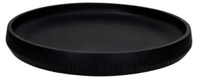 Obrázek produktu pro Pomax Onyx, miska z mangového dřeva, černá, průměr 50 cm, výška 6 cm