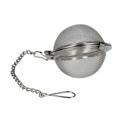 Produktbild von TEESIEB Teefilter SIEB Filter Teeei Teebeutel TEA Infuser EDELSTAHL 4,5 cm