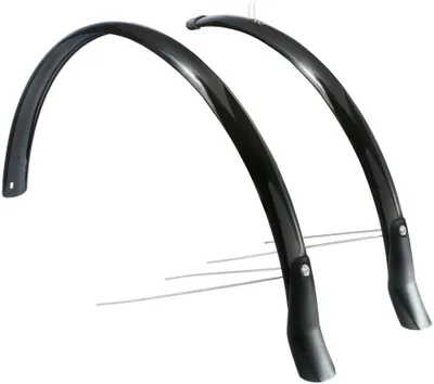 Produktbild von Eurofender Fender Set Snello 28 x 51 mm schwarz