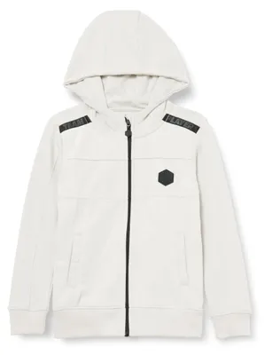 Productafbeelding van Vingino jongensvest, model Okey, kleur Whisper Grey, maat 8