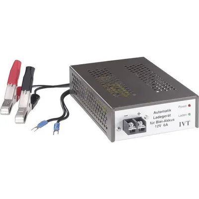 Image de Ivt Automatik-Blei-Akku-Ladegerät 12 V, 6 A (900012)
