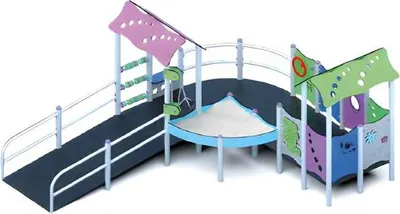 Produktbild von Kinderspielplatz Abenteuerspielplatz Freizeitanlage Spielbereich Familienpark