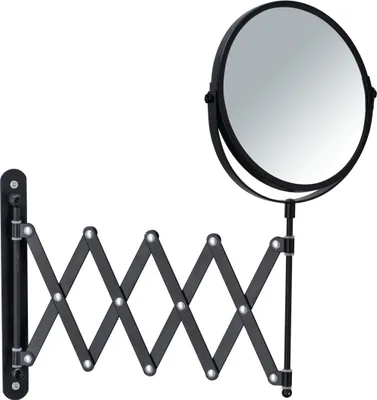 Zdjęcie produktu dla WENKO teleskopowe lusterko kosmetyczne do makijażu 3-krotne powiększenie ściana łazienka WC