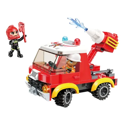 Immagine prodotto di Qman Mine City Fire Line W12011-1 Camion dei pompieri leggeri