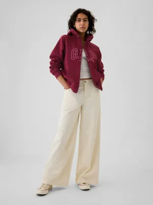 Produktbild von GAP Weiches Vintage-Sweatshirt mit Reißverschluss 883546-09__XXS