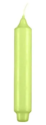 Produktbild von Stabkerzen mit Zapfenfuß Lime 300 x Ø 30 mm, 24 Stück