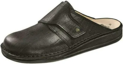 Produktbild von Finn Comfort, Amalfi, Herren, Pantolette, Leder, Schwarz, NEU - Herrenschuhe Sandale / Pantolette, Schwarz