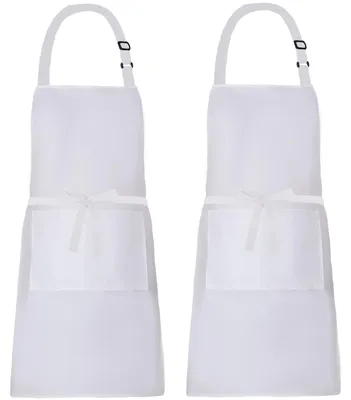 Produktbild von 2 Stück Verstellbare Küchenschürzen mit 2 Taschen