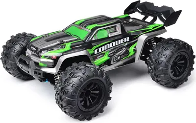 Zdjęcie produktu dla 16102pro 1: 16 2.4ghz Remote Control Car 70km / h Off- road Brushless Motor Rc Toy Green