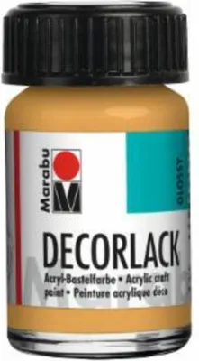 Immagine prodotto di Marabu 1130 39 784 Decorlack acrilico, oro metallizzato 15 ml