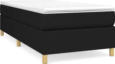 Produktbild von vidaXL Boxspringbettgestell Schwarz 80x200 cm Stoff