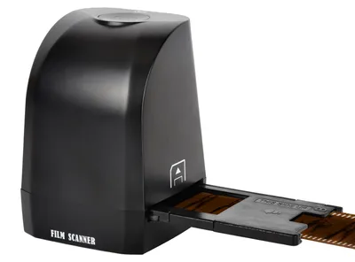 Obrázok produktu pre Konvertor filmových diapozitívov formátu 135, prenosný, pre negatívy, 8 megapixelov, CMOS, prevádza 35 mm/135 mm diapozitívy a negatívy na digitálne fotografie vo formáte JPEG, kompatibilný s Windows XP/Vista/7/8/10