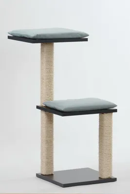 Produktbild von Rohrschneider, KATZE, Katzenbaum Jaimie grau/blau, L/B/H:55x68x87, 22138.125