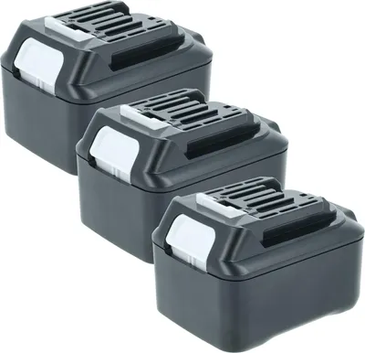 Produktbild von vhbw 3x Akku kompatibel mit Makita UM600DZX, UM600DZ, UM600DWYEX, UM600DWE, UR100, UM600DWAEX, UM600DSMEX, UM600DSME Werkzeug (5000 mAh, Li-Ion, 12 V)