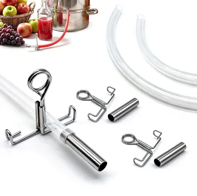 Produktbild von Entsafter-Schlauch für Dampfentsafter - 2er Set - 36 cm - Silikon