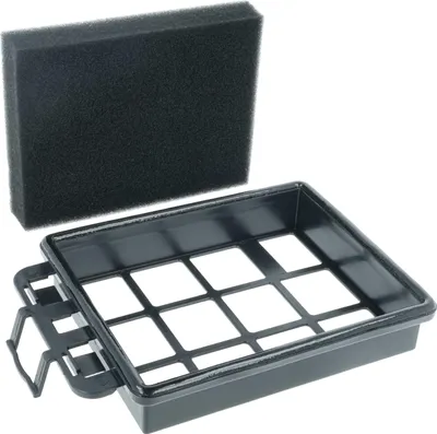 Produktbild von vhbw Staubsaugerfilter kompatibel mit Zelmer ZVCA355S (A5190052.00), ZVC355SP Staubsauger - Schaumstofffilter Schwarz