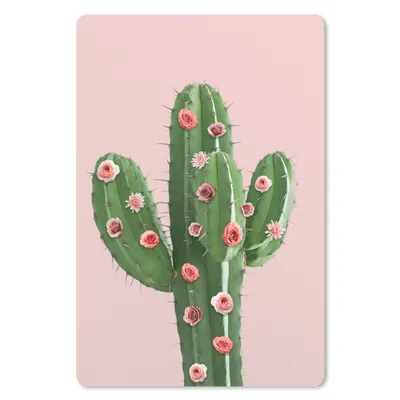 Produktbild von MuchoWow® Mauspad Mousepad Kaktus - Stilleben - Blumen 18x27 cm - Mousepads - Maus Mat - Pad - Mausunterlage