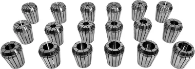 Produktbild von PAULIMOT ER32-Präzisions-Spannzangen-Set 18-teilig, 2-20 mm nach DIN 6499