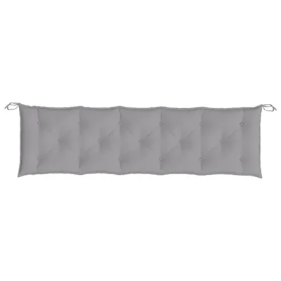 Produktbild von vidaXL Gartenbank-Auflage Grau 180x50x7 cm Oxford-Gewebe