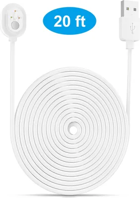 Obrázok produktu pre Magnetický nabíjací kábel - sieťová nabíjačka pre ARLO Ultra 4K UHD 6 m s dĺžkou 9 M na vnútorné vonkajšie použitie (6M)