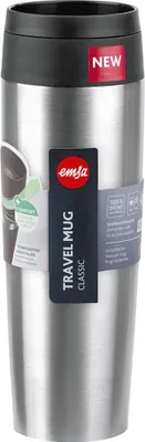 Produktbild von EMSA Isolierbecher Travel Mug Classic 0,5l edelstahl