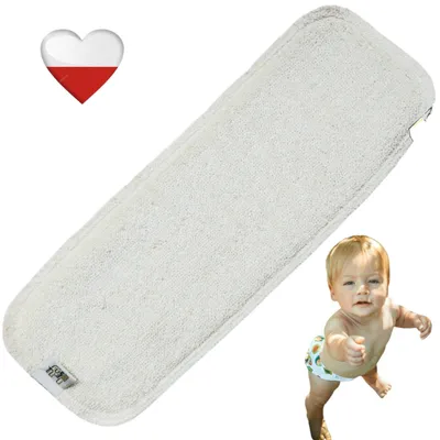 Produktbild von Bambus-Saugkissen M 340, 12 x 33 cm, für NappiMe Windeln