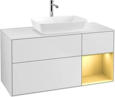 Produktbild von Villeroy & Boch F831HFMT Waschbeckenunterschrank Finion F83
