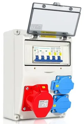 Produktbild von Elektrische Wandadapter IP44 1x16A 2x230V LS
