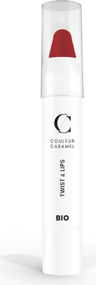 Produktbild von Couleur Caramel Twist&Lips Lippenstift 405 Mattrot 1Un