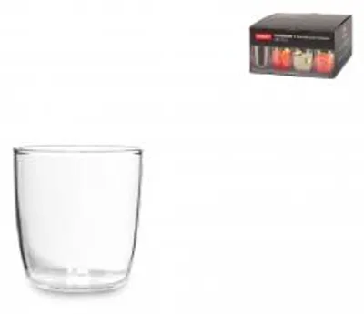 Immagine prodotto di BODUM Set 4 Bicchieri Kvadrant In Borosilicato Trasparente Cl 35