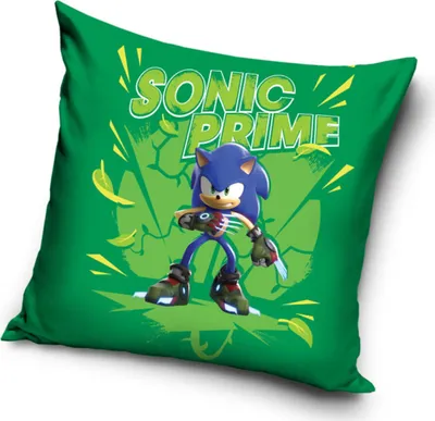 Zdjęcie produktu dla Poszewka na poduszkę Jeż Sonic w akcji
