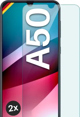 Produktbild von SCHUTZFOLIE FÜR SAMSUNG GALAXY A50 - ECHTGLAS, Stückzahl:2er Set