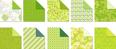 Image de Designpapier 'Jade' 10 Modèles