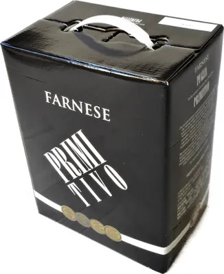 Produktbild von Fantini Farnese Primitivo Puglia IGP Bag-in-Box 5 Ltr  trockener Rotwein aus Apulien
