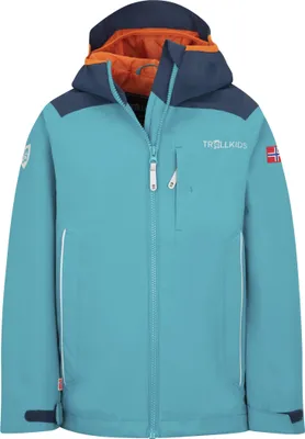 Produktbild von Trollkids Kinder Jacke Türkis 610-191 Grösse 104