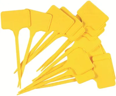 Produktbild von Pflanz-Schilder Set, 15 Stück, für Garten und Beet, zur Pflanzenkennzeichnung