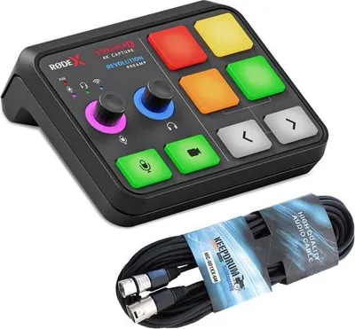 Image de Interface Rode X Streamer X avec câble XLR