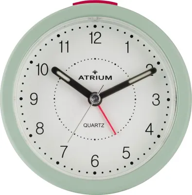 A close-up view of an alarm clock.