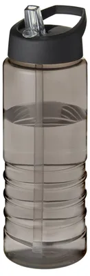 Produktbild von Sportwasserflasche aus recyceltem Kunststoff - Trinkflasche - schwarz - 750 ml