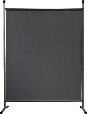Produktbild von Paravent Outdoor Wetterfest 150 x 190 cm Grau | Raumteiler Stellwand Innen | Garten & Balkon Sichtschutz Blickdicht