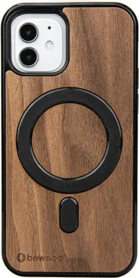Produktbild von Bewood Holzhülle für iPhone 12/12 Pro Amerikanischer Nussbaum MagSafe
