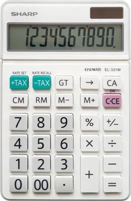 Produktbild von Sharp EL-331 W Tischrechner weiß