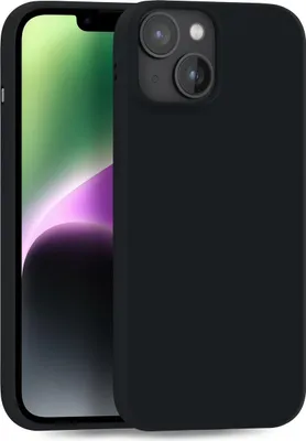 Produktbild von Hülle für Apple iPhone 14 Plus - Handyhülle Cover aus Silikon in Schwarz