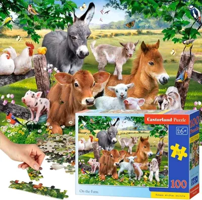 Zdjęcie produktu dla Castorland B-111138, 100 szt., Animals, 6 lat(a)
