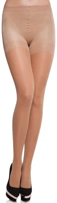Produktbild von Merry Style Damen figurformende Bauchweg Strumpfhose mit Shaping Effekt MS 128 40 DEN (Melisa, L) .